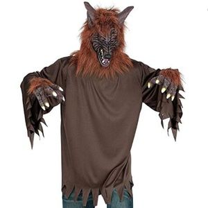 Brown wolf Halloween costume